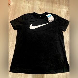 Nike dri-fit top. Black. Tags still on.